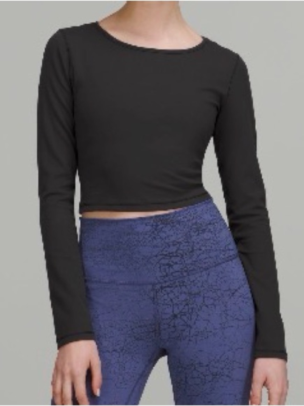 Wunder Train Cropped Long Sleeve